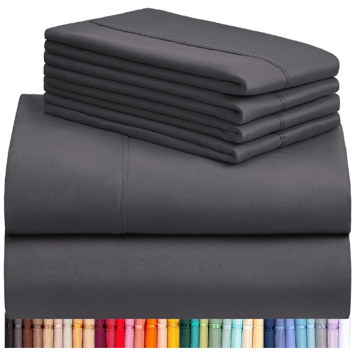 Prime members: LuxClub 6-piece full luxury bed sheets for $25
