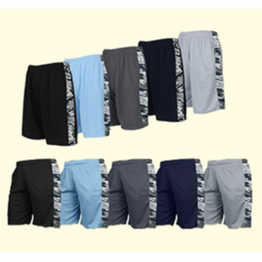 Today only: 5-pack of men’s or women’s moisture wicking mesh shorts for $20