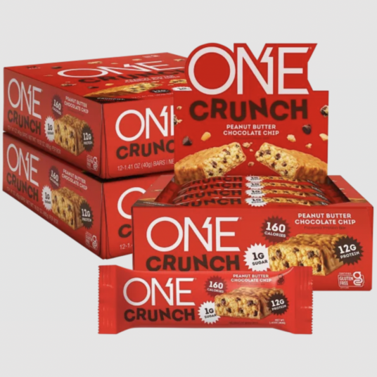 Today only: 36-pack of ONE PB Chocolate Chip protein bars for $24 shipped