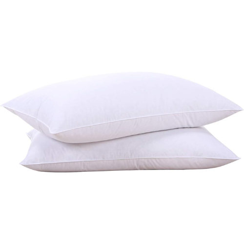 Puredown 2-piece goose feathers and down pillows for $41