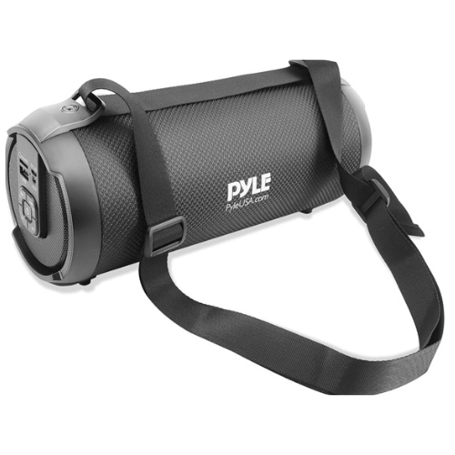 Pyle Bluetooth portable boombox speaker for $17