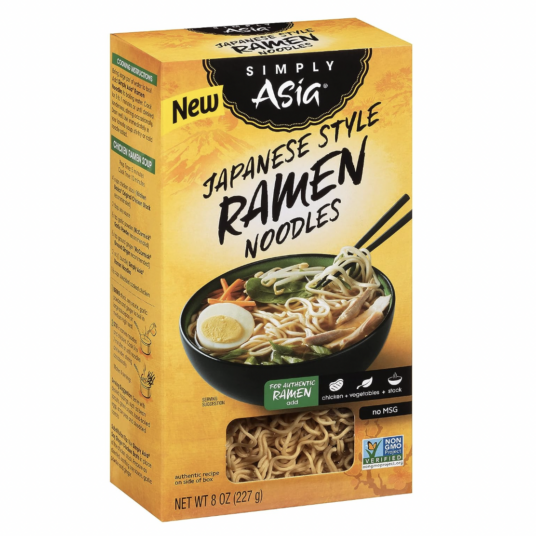 Simply Asia Japanese style ramen noodles for $3