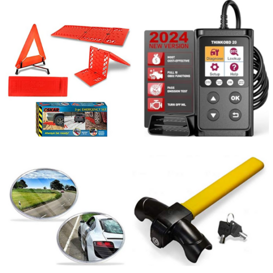 Car maintenance essentials & accessories from $9