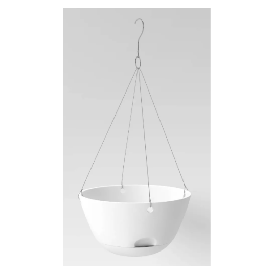 3-piece hanging self-watering indoor/outdoor planter pot for $5