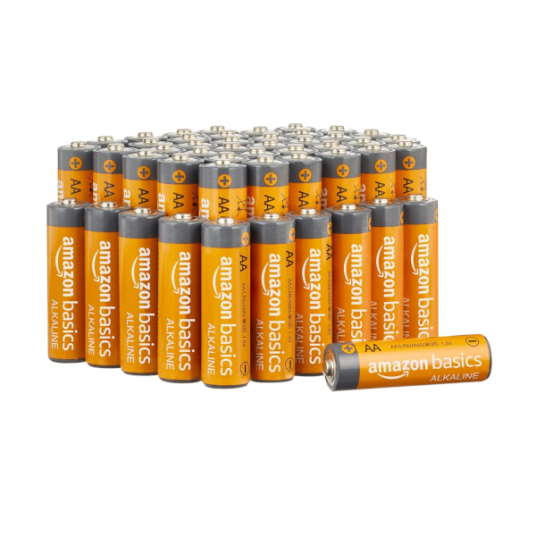 Prime members: 48-pack Amazon Basics AA alkaline batteries for $13
