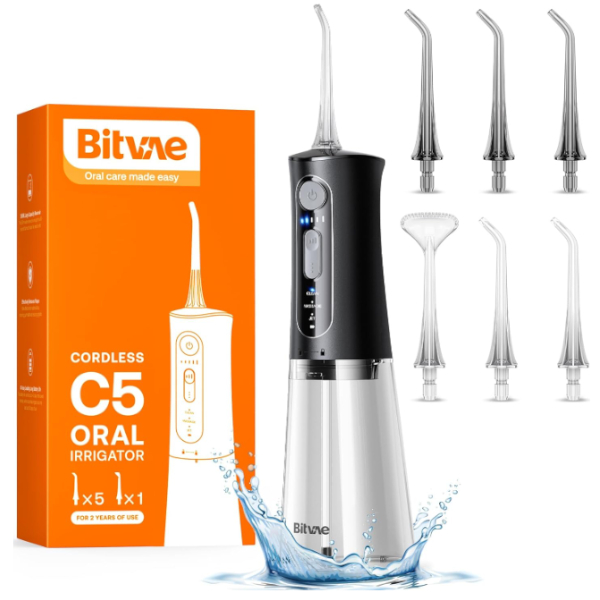Bitvae C5 water dental flosser for $20 - Clark Deals