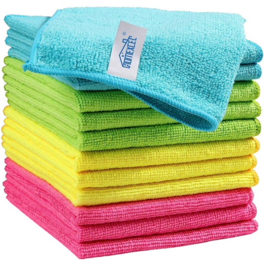 Prime members: Homexcel microfiber clean cloth 12-pack for $6