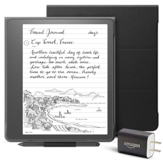 Prime members: Kindle 16GB Scribe essentials bundle with premium pen for $290