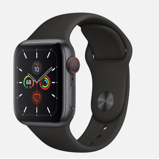 Refurbished Apple Watch Series 5 GPS + Cellular for $112