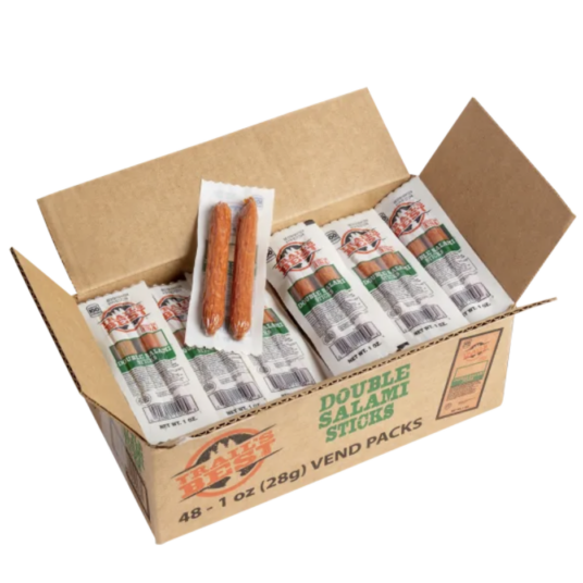 Today only: 48-pack of Trail’s Best salami twin packs for $30 shipped