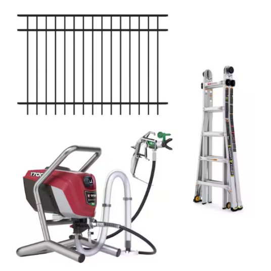 Today only: Fencing, ladders, painting supplies and more up to 20% off