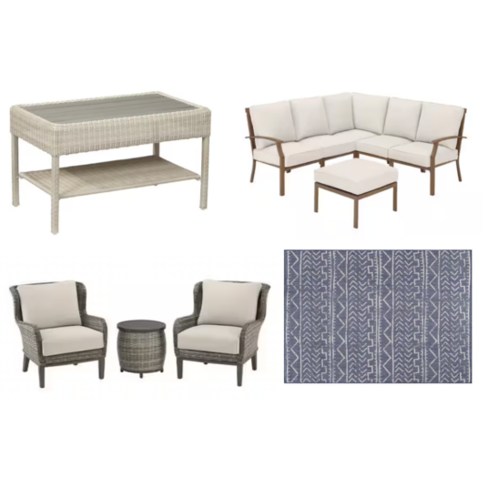 Today only: Take up to 60% off patio furniture & decor