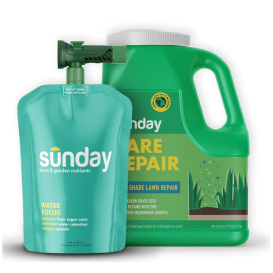 Today only: Sunday summer maintenance lawn care bundle for $29