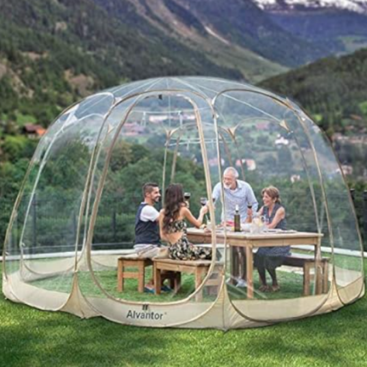Today only: Alvantor pop-up bubble clear tent for $170