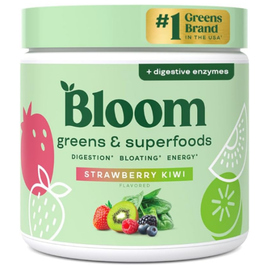 Prime members: Bloom Nutrition greens and superfoods digestive health powder for $25