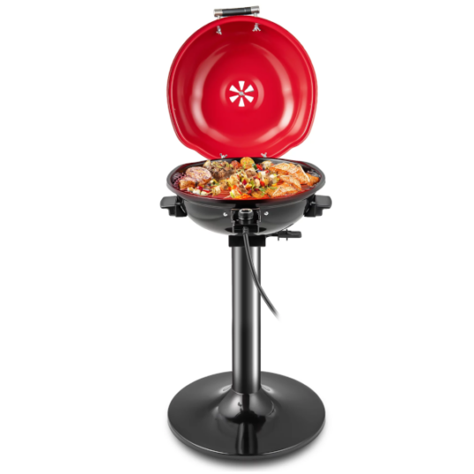 Costway portable 1600W electric grill for $110