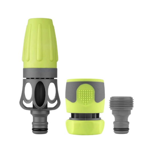 Flexzilla 3-piece garden hose nozzle kit for $6