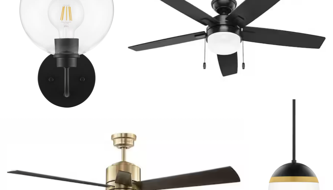 Today only: Take up to 45% off lighting and ceiling fans