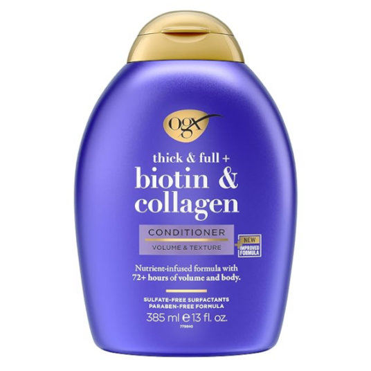 OGX thick & full biotin & collagen volumizing conditioner for $3