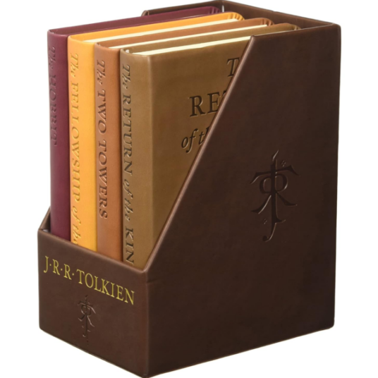 The Hobbit and The Lord Of the Rings deluxe hardcover pocket boxed set for $35
