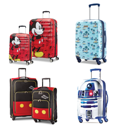 American Tourister Disney & Star Wars suitcases from $80