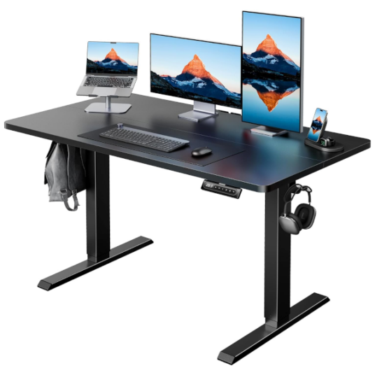 Prime members: 48″ x 24″ electric standing desk for $95
