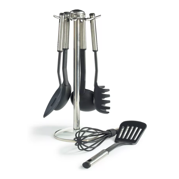 Tools of the Trade stainless steel & nylon utensil set for $12