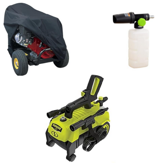 Pressure washers and outdoor cleanup favorites from $15