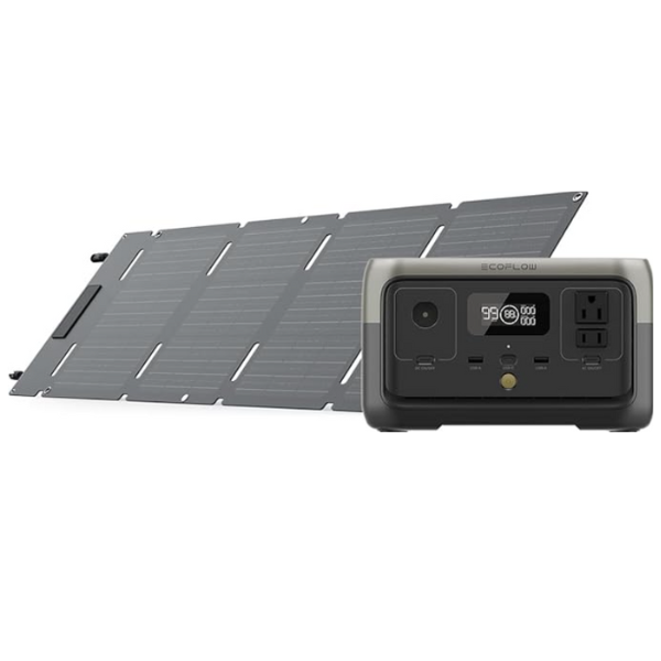 Prime members: EF ECOFLOW power station RIVER 2 + 45W solar panel for $179