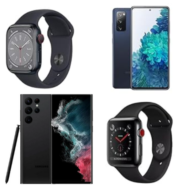 Refurbished Apple & Samsung watches and phones from $60