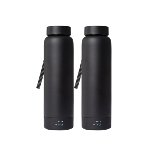 Today only: 2-pack TYLT 24-oz. Power Bottle 2.0 with wireless charging banks for $20 shipped