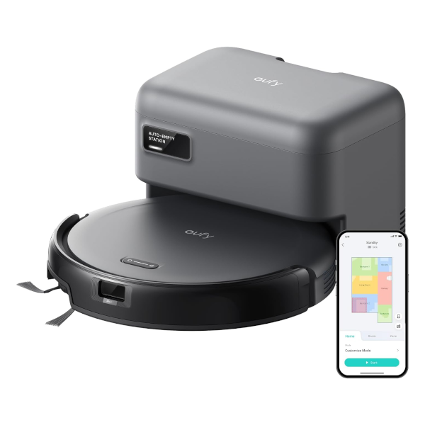 Prime members Eufy robot vacuum C10 with self emptying station for