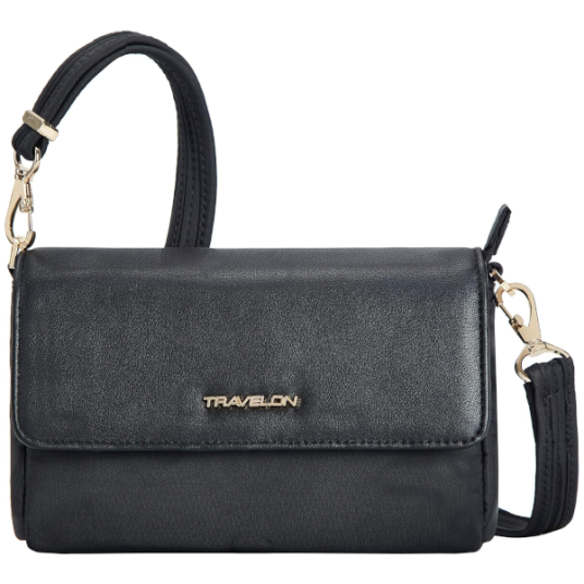 Travelon Addison anti-theft convertible crossbody bag for $21