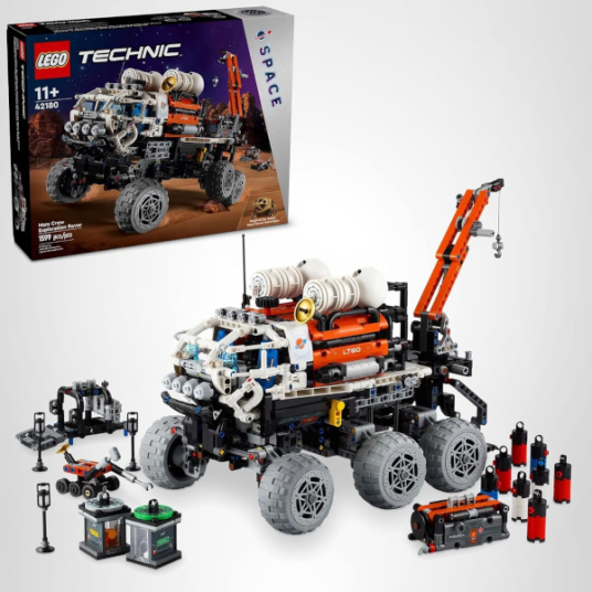 Prime members: Lego Technic Mars Crew Exploration Rover building toy set for $100