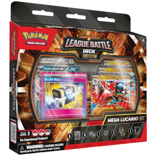 Pokémon TCG: Mega Lucario ex League Battle Deck for $18