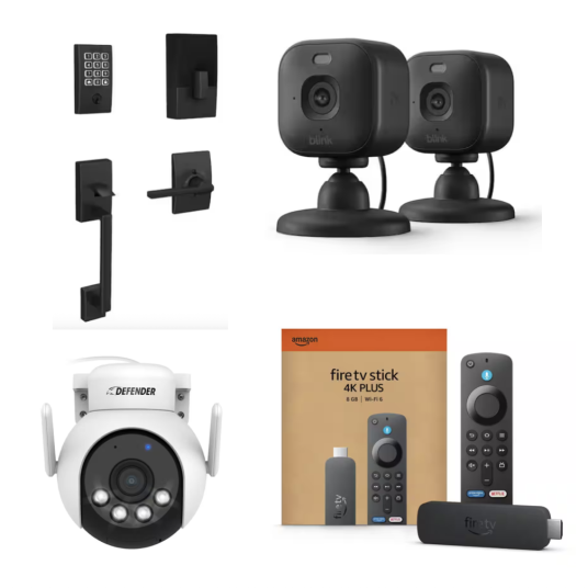  Save up to 55% on smart home devices and door locks