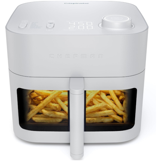 Chefman Crispinator air fryer 6-in-1 with 8-qt capacity for $85