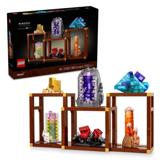 Lego Ideas Mineral Collection building set for $40