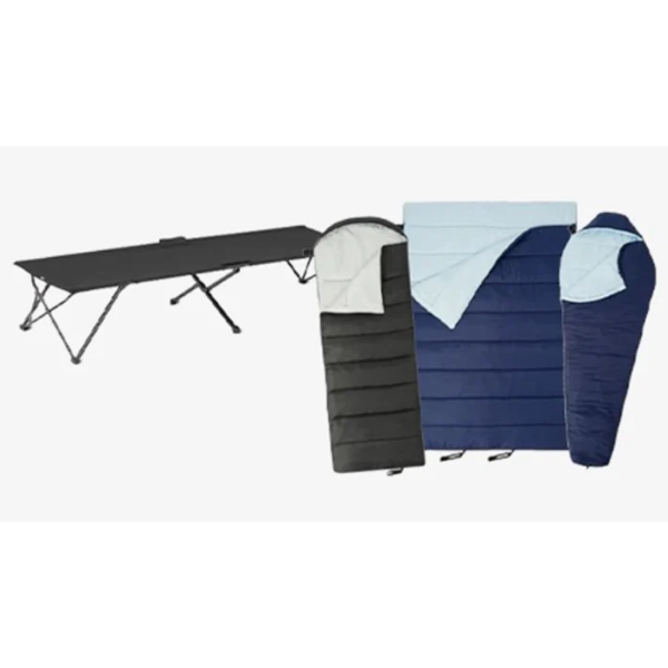 Take up to 55% off Amazon Basics camping cots & sleeping bags at Woot